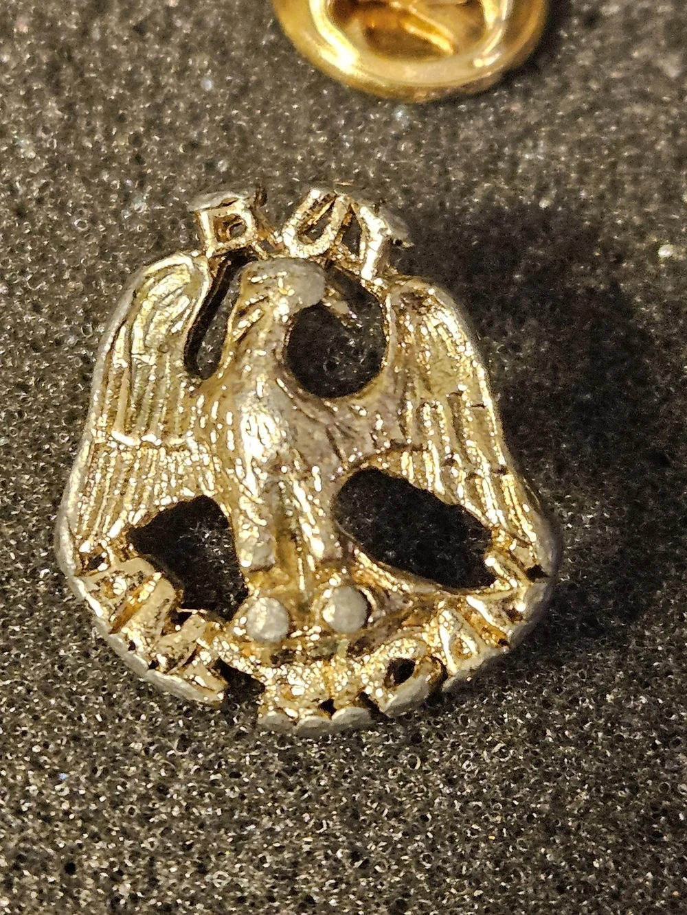 Buy American United Industrial Workers Trade Union Pin Gold Tone Eagle UlW Vtg